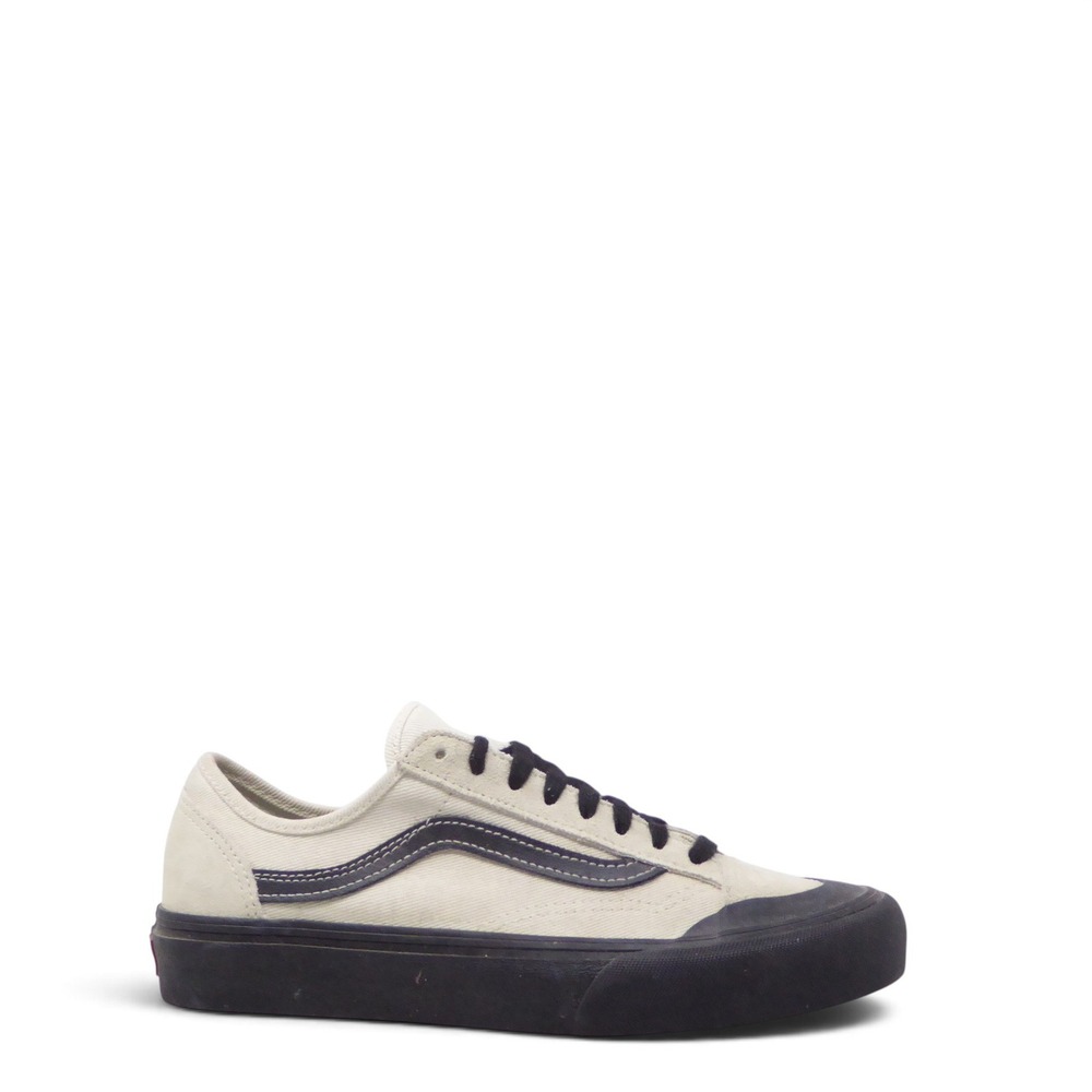 Vans Women Style 36 Decon SF Shoes Cream Black Old Skool Low Top Sneakers 8